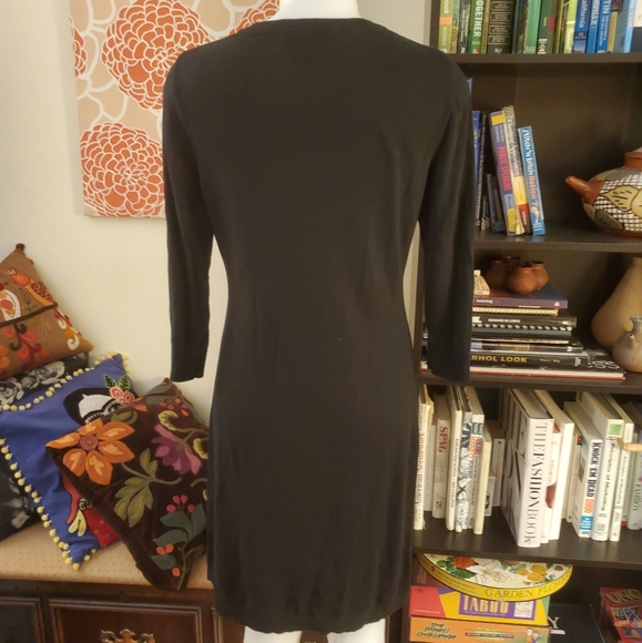 SOLD Mossimo Color Block Stretch Knit Dress - Picture 5 of 7